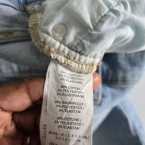 J. Crew Cropped Jeans Womens Sz 30 Clasic Vintage Blue Light Wash - Picture 10 of 16